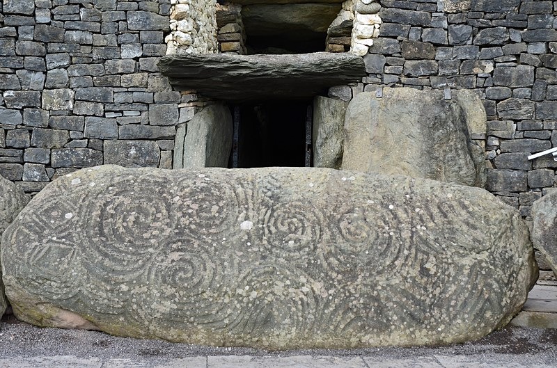 Newgrange, Brú na Bóinne, Co.Meath, Ireland - Ireland - January and February 2020