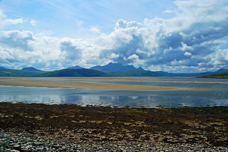 Kyle of Tongue, Sutherland - Sea and sand