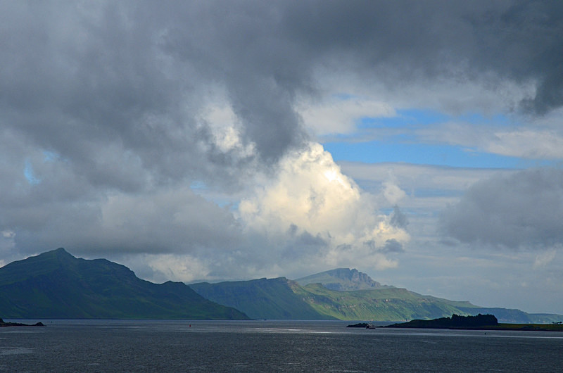 Narrows of Raasay, Sound of Raasay and The Storr, Skye - Sea and sand