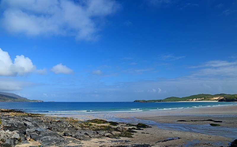 Balnakeil Bay, Sutherland - Sea and sand