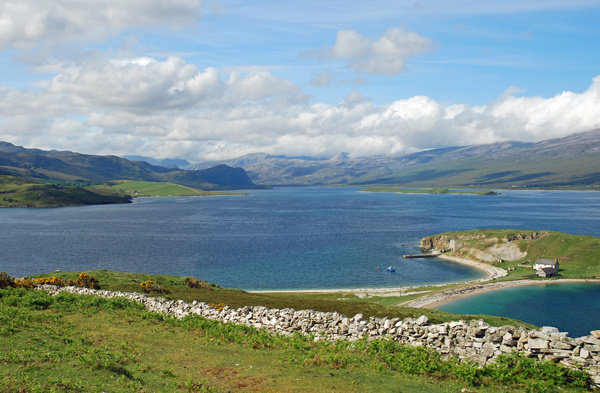 Loch Eriboll, Sutherland - Sea and sand
