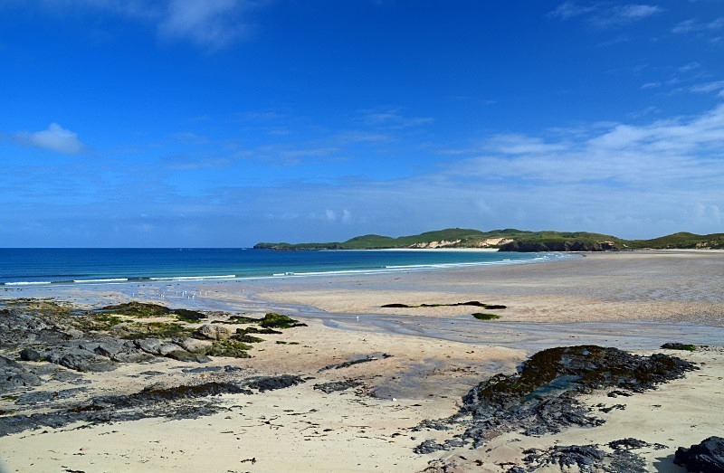 Balnakeil Bay, Sutherland - Sea and sand