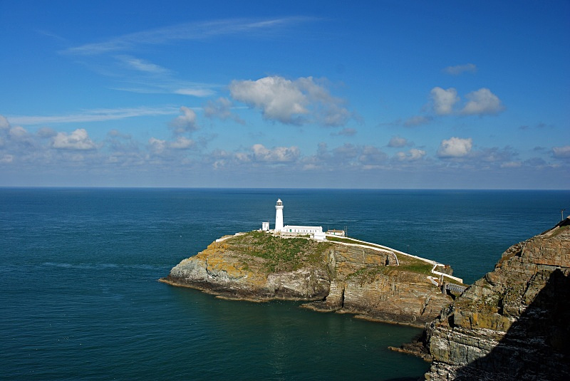 South Stack, Anglesey - Sea and sand