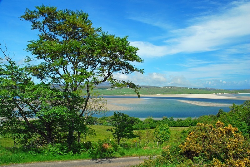 Kyle of Tongue, Sutherland - Sea and sand