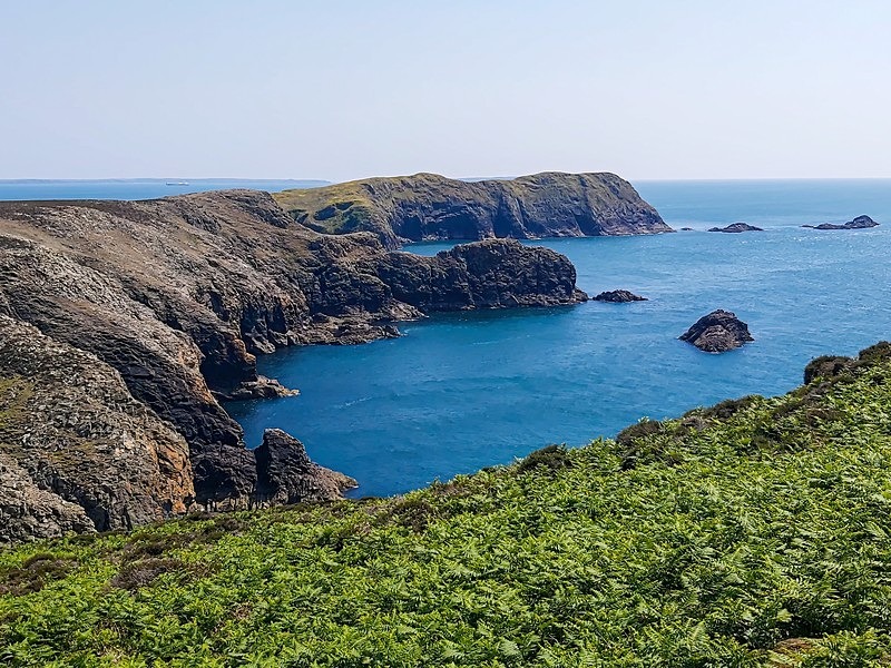 RSPB Ramsey Island, Pembrokeshire - Sea and sand