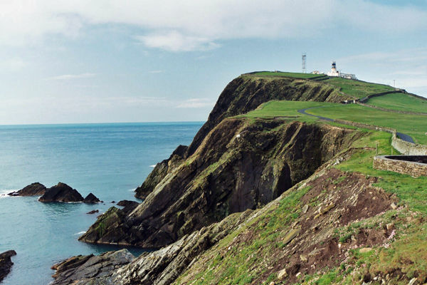 Sumburgh Head, Shetland - Sea and sand