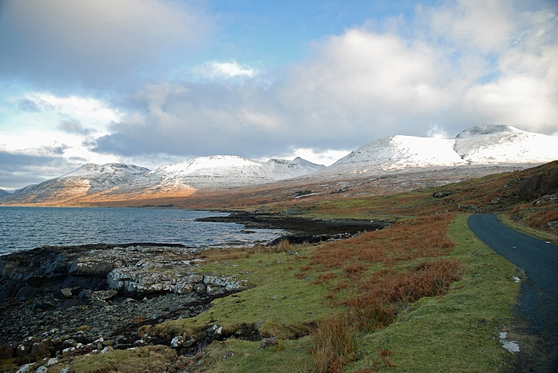 Loch na Keal, Mull, Argyll - Sea and sand