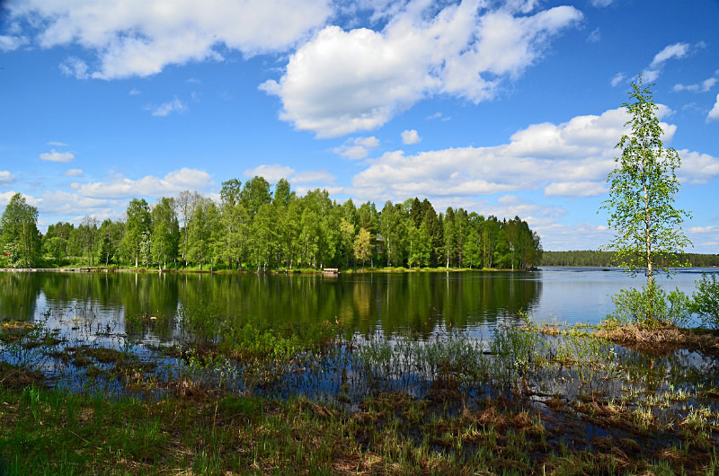 Kajaani to Kuhmo, Kainuu, Finland - North east Finland