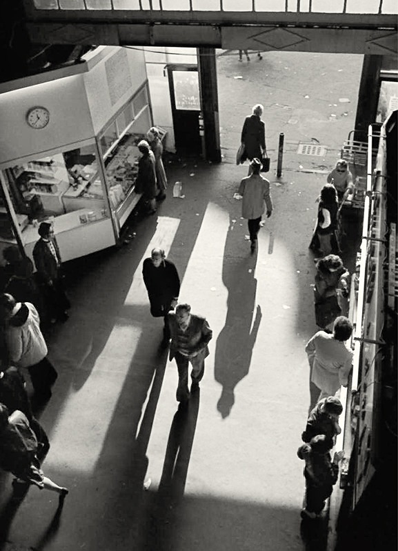 Photograph in Black and White Leeds Kirkgate Market Entrance - Abstract & Still Life