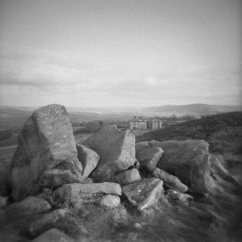 Random Stones, Ikley Moor - Holga 120N