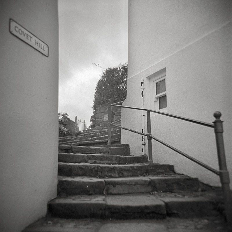 Covet Hill, Robin Hoods Bay - Holga 120N