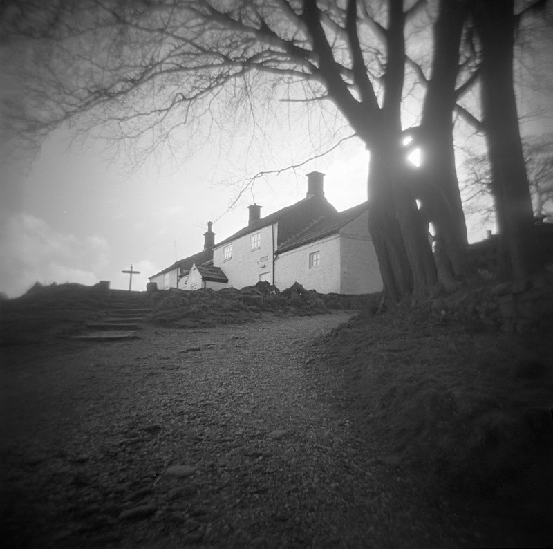 White Wells Cottages,Ilkley Moor - Holga 120N