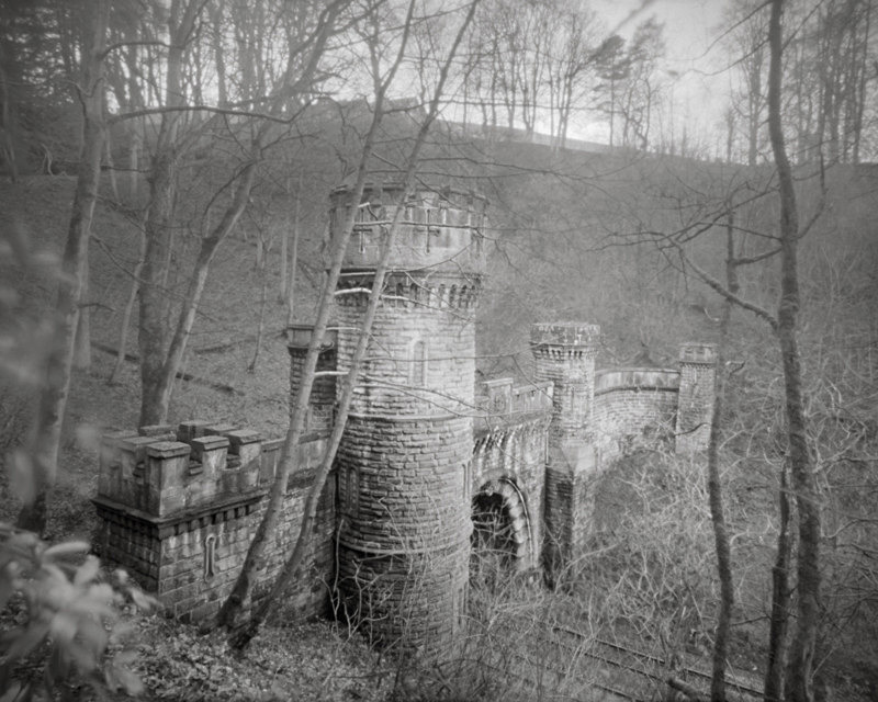 Black and White Photograph of Bramhope Tunnel - Bridges & Tunnels