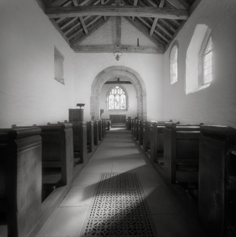 Interior of St Marys Church Stainburn (square format) - Churches & Architecture