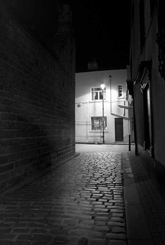 New Market Street Otley - Otley and Ilkley at Night