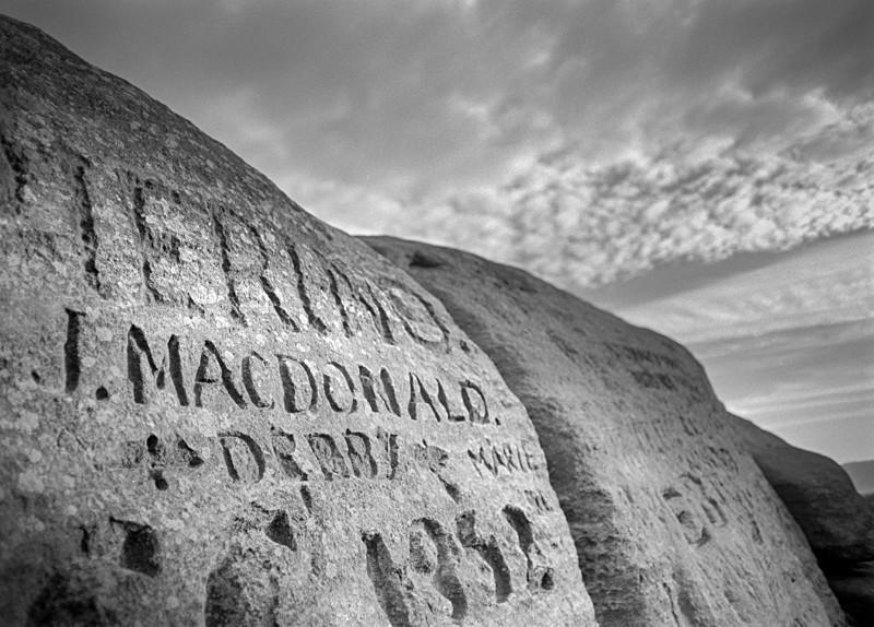 More Carvings on the Cow and Calf Ilkley - Landscapes