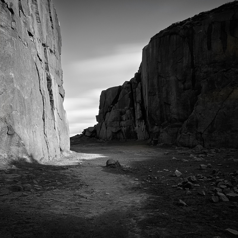 Old Rocks of Ilkley Moor #4 (square format) - Landscapes