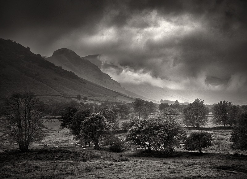 Lights in the Lake District
