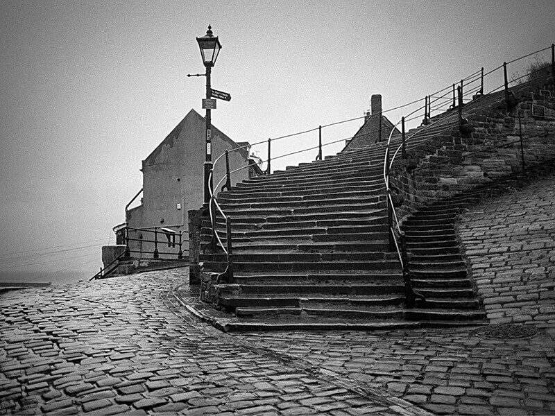 Whitby Steps - Landscapes