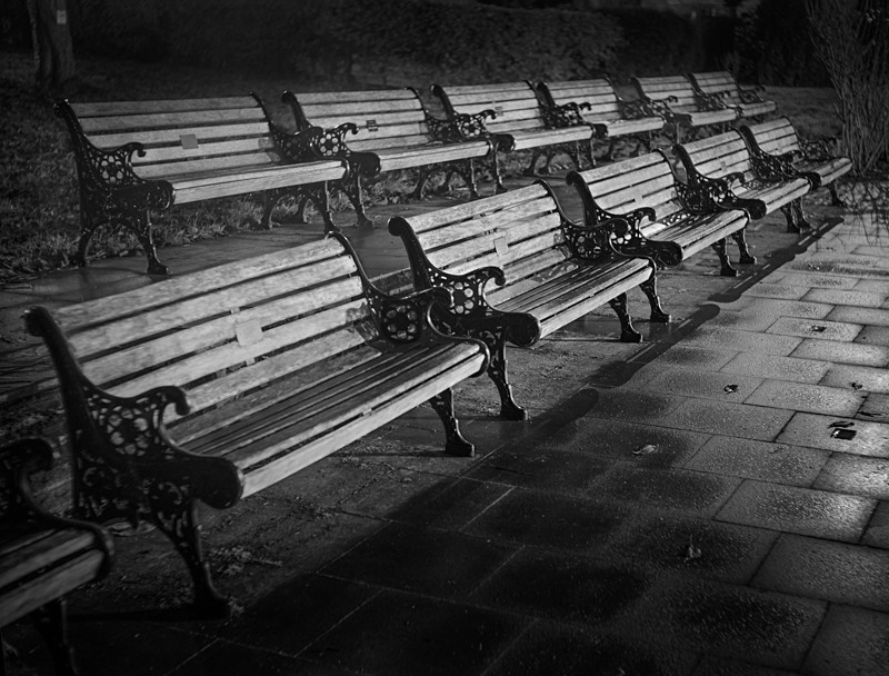 Empty Seats Ilkley - Otley and Ilkley at Night