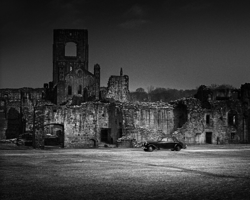 Kirkstall Abbey and Car - Architecture