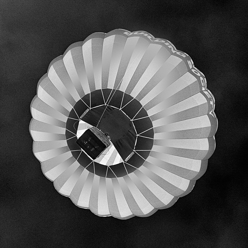 Photograph of Balloon in Black and White - Abstract & Still Life