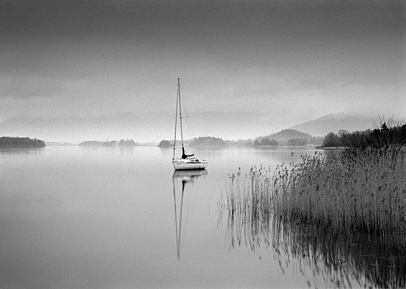Resting Boat, Derwent Water - Water