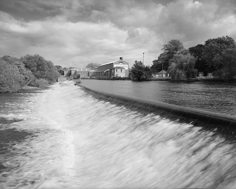 Otley Weir (with Garnetts Mill) - Water