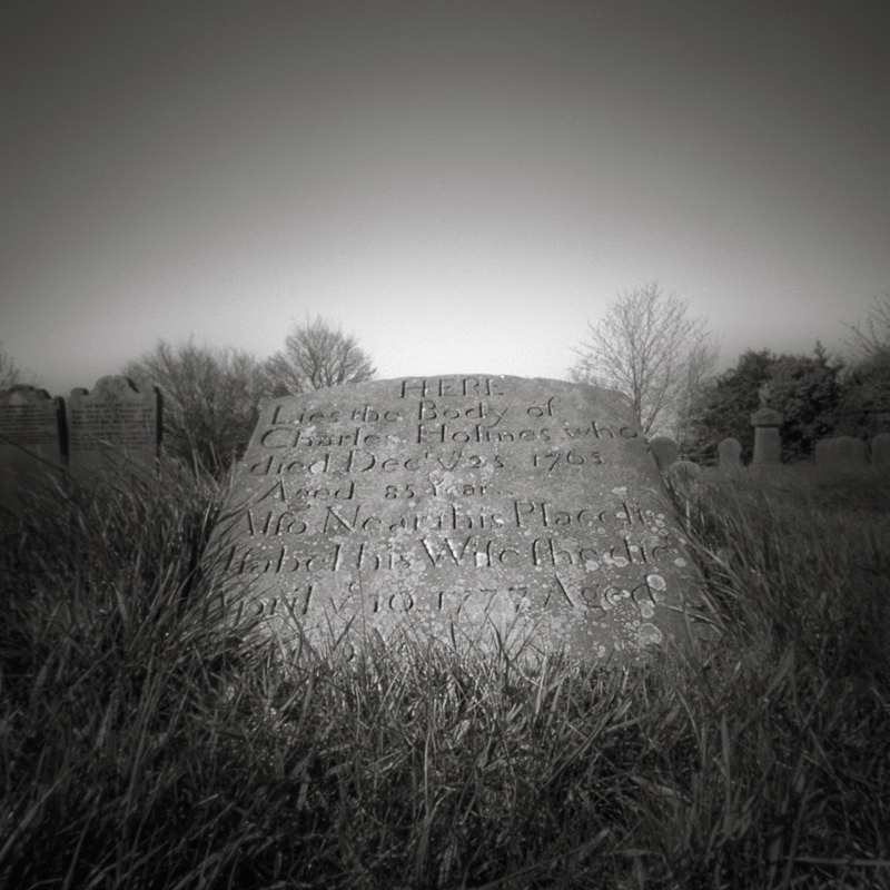 Old Headstone, St Marys Church, Stainburn (square format) - Churches & Architecture