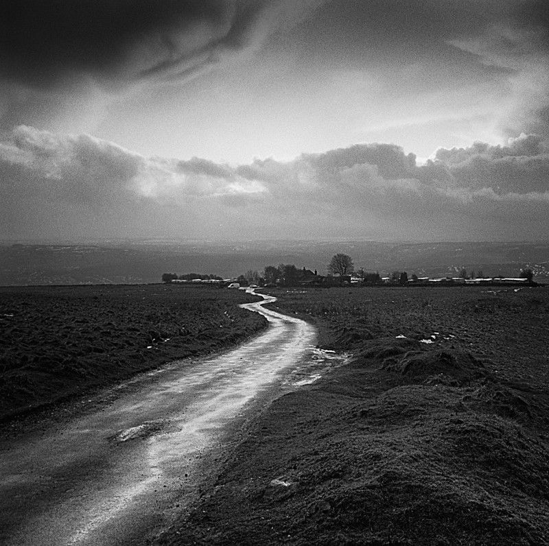 Moorland Road (square format) - Landscapes
