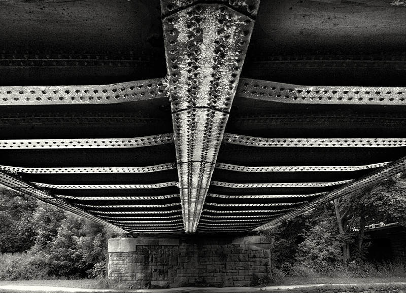 Iron Structure Leeds and Liverpool Canal - Abstract & Still Life