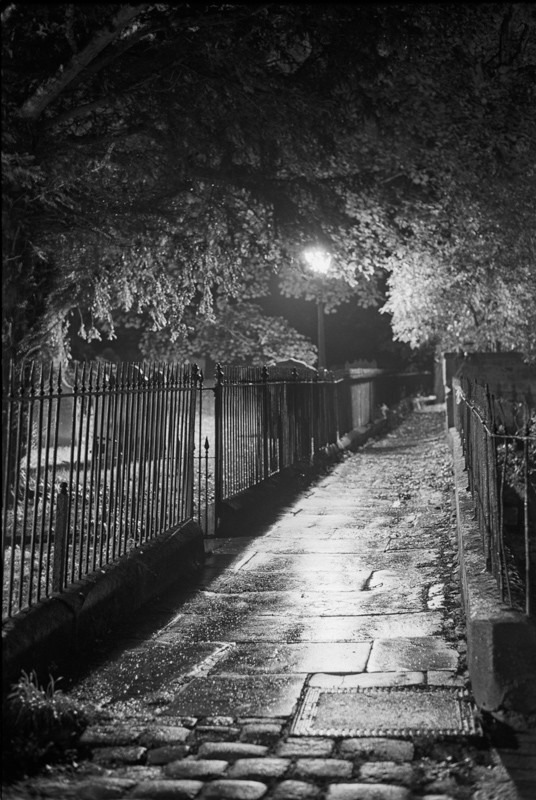 Otley Side Path 35mm shot - Otley and Ilkley at Night