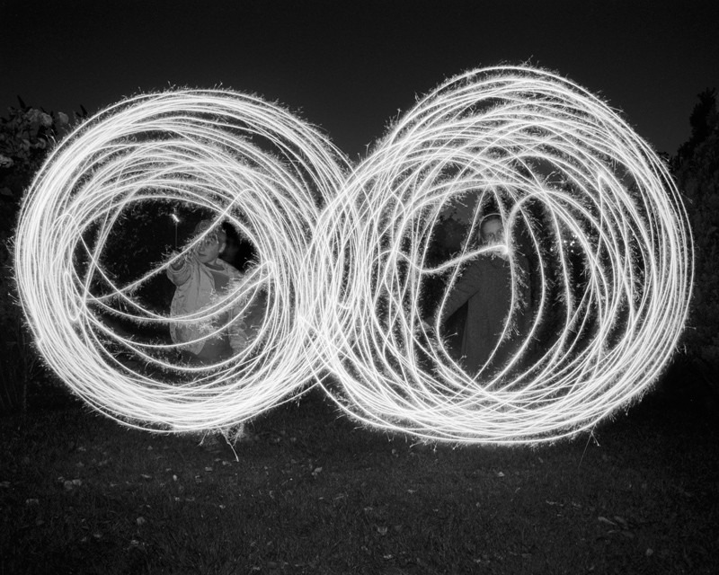 Circles of Light - Night Exposures