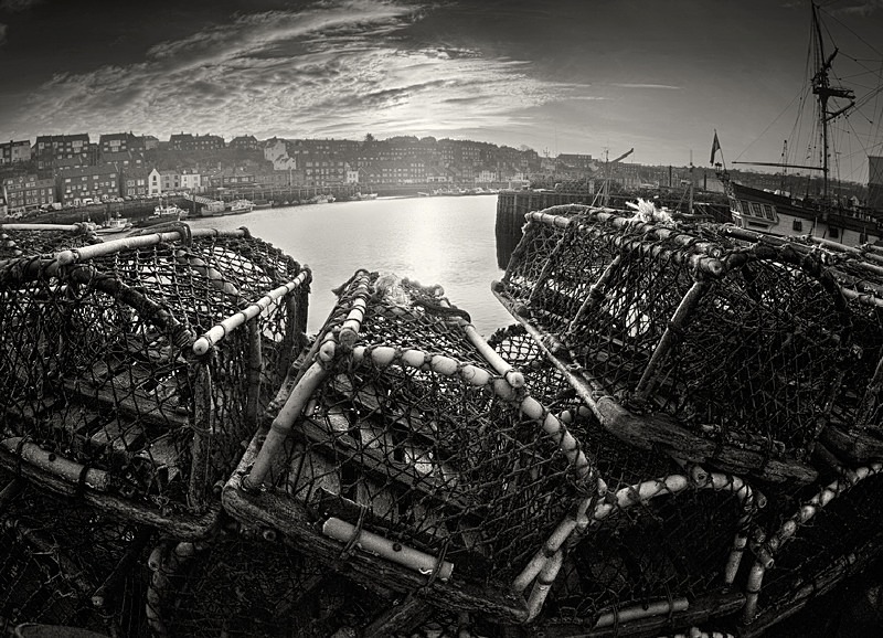 Crab Nets Whitby - Water
