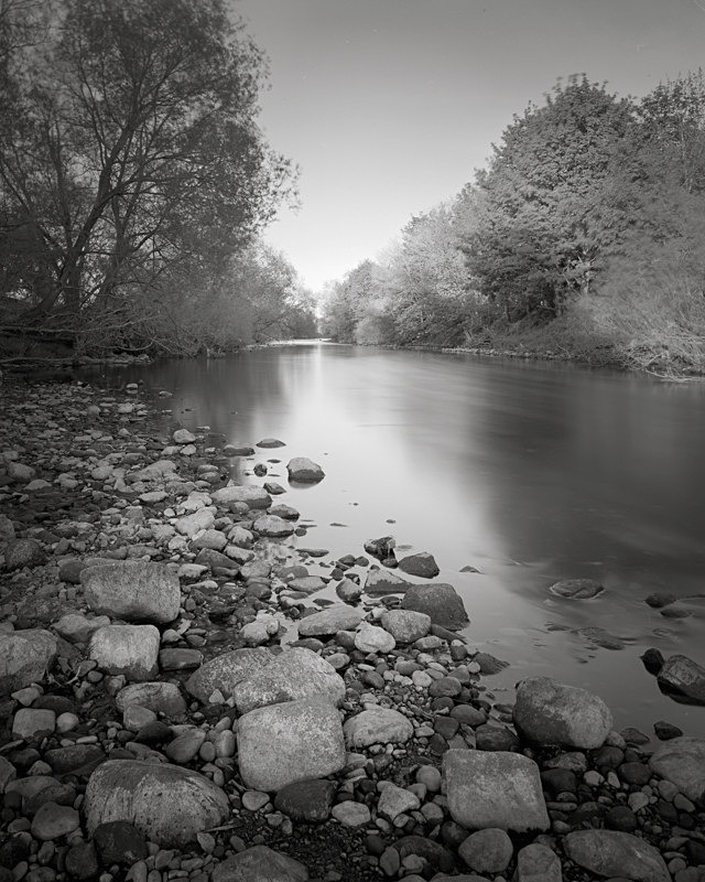 River Wharfe Scene, Otley - Landscapes