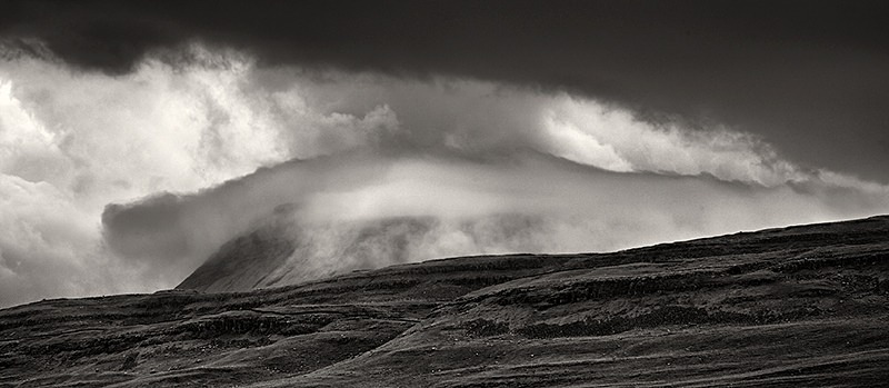 Inglebrough Storm - Panoramic
