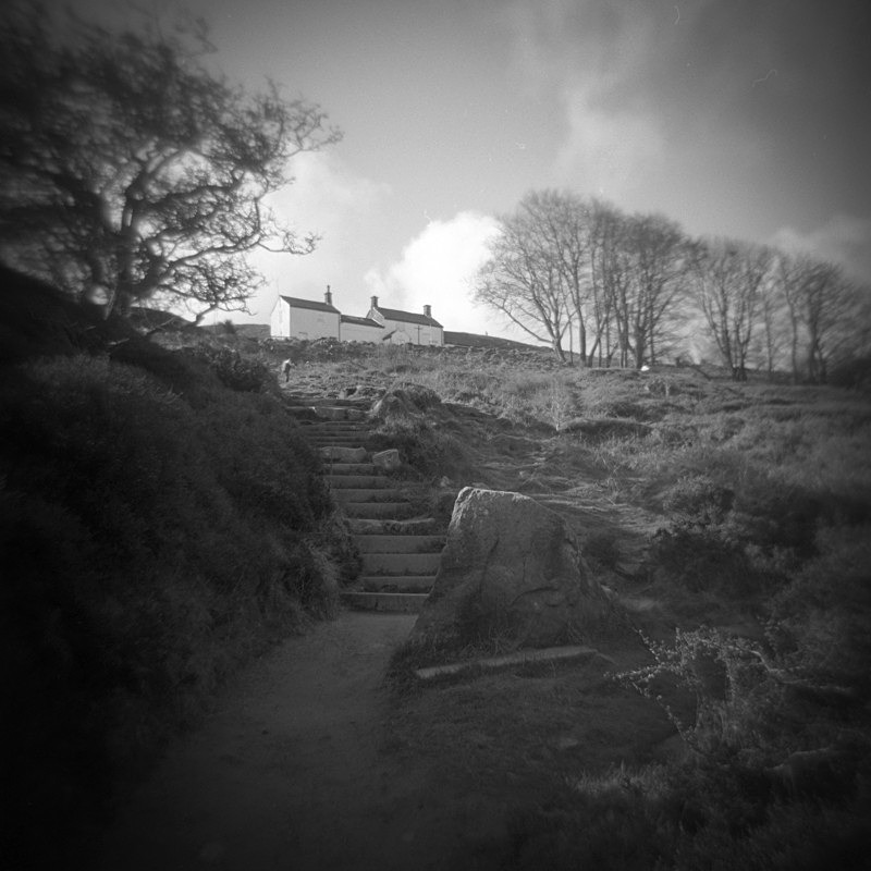 Path to White Wells, Ilkley - Holga 120N