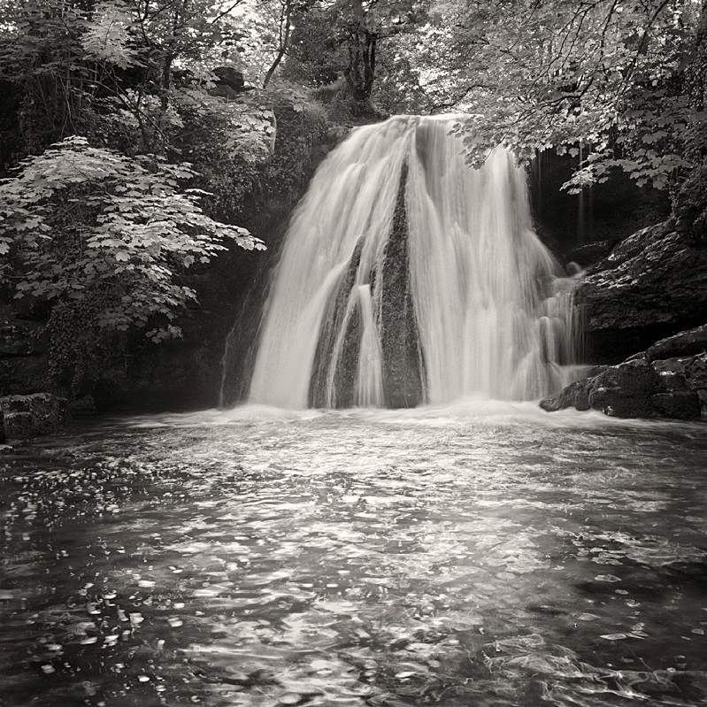 Janets Foss Pool (square format) - Water