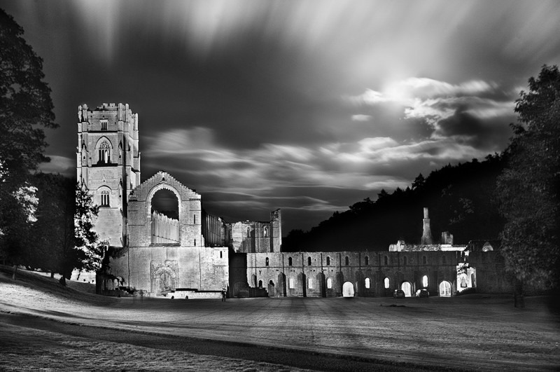 Fountains Abbey - Night Exposures