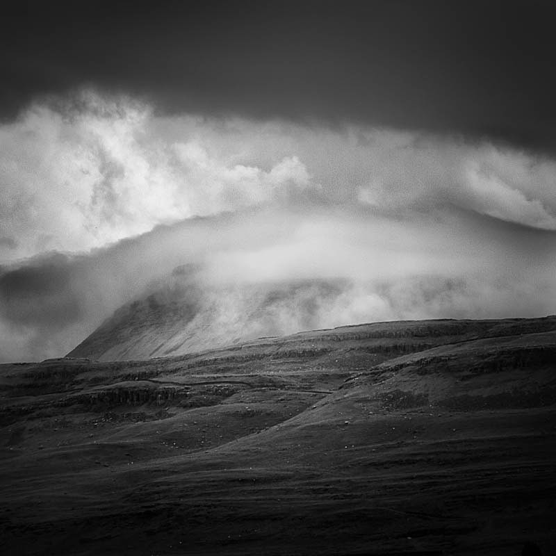 Storm over Inglebrough (square format) - Landscapes