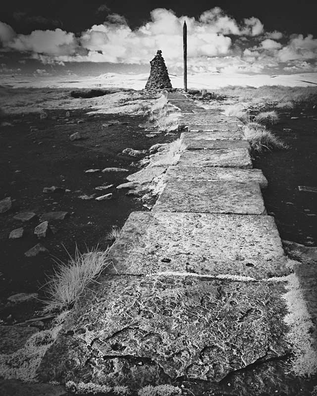 Buckden Pike Summit, Infrared - Infrared