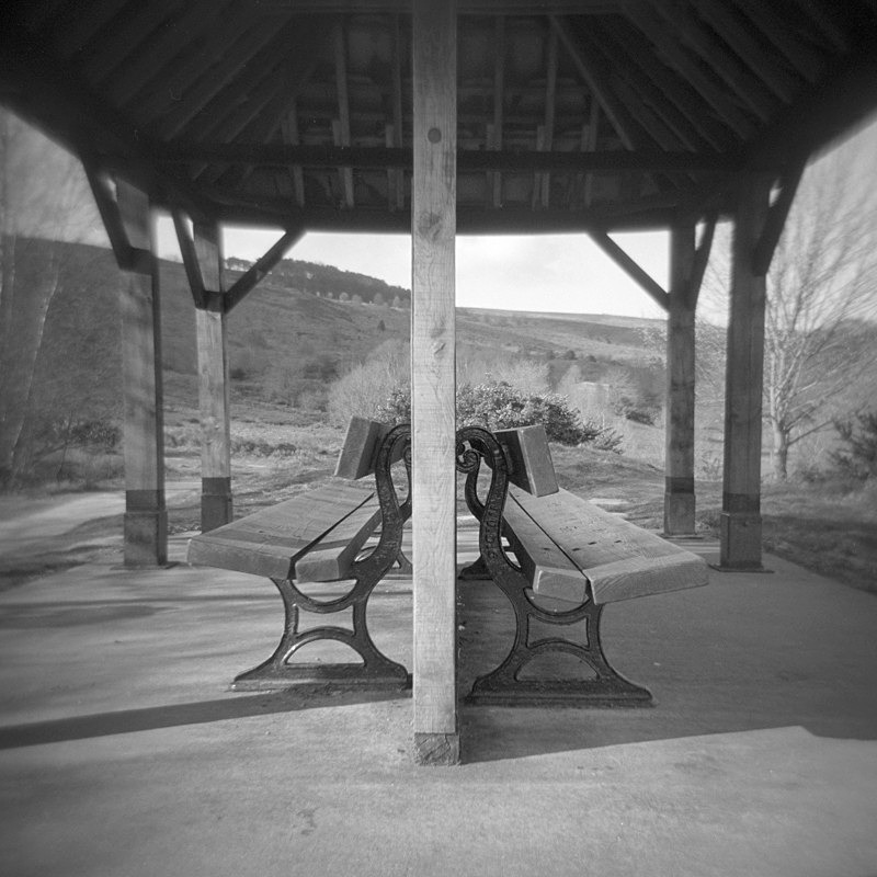 Twin Seats, Ilkley Moor - Holga 120N