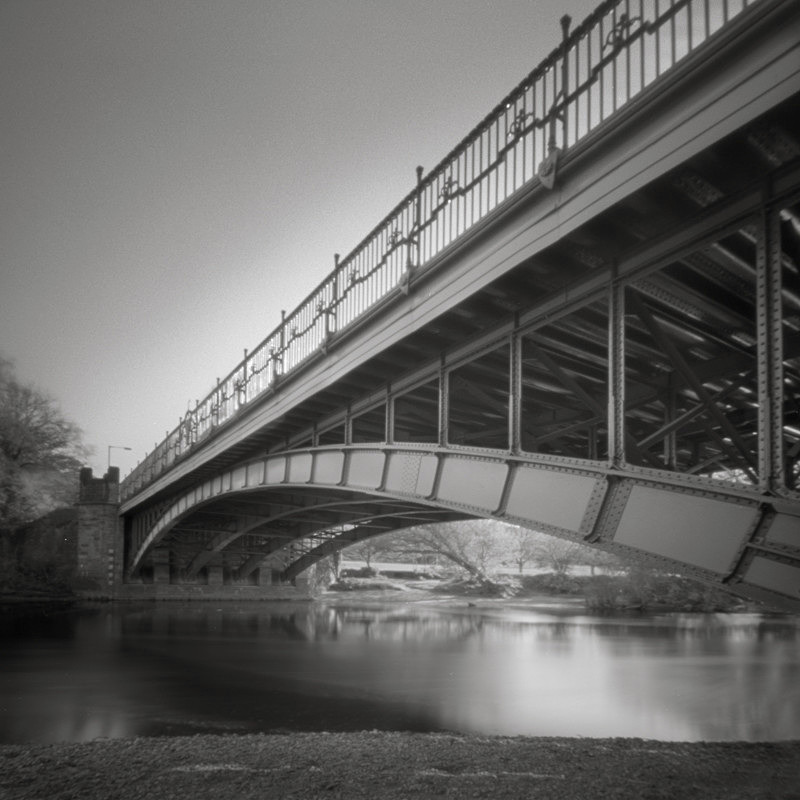 Ilkley Iron Bridge Study #2, Pinhole (square format) - Bridges & Tunnels