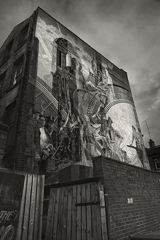 Wall Art Briggate Leeds in Black and White - Abstract & Still Life