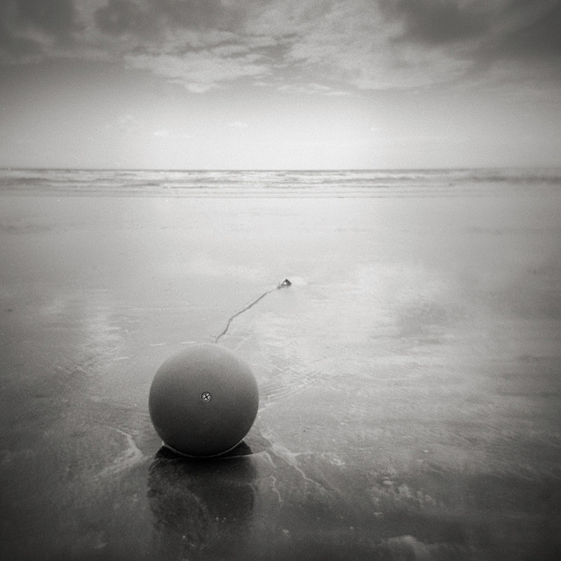 Waiting Game, Black Rock Sands - Holga 120N