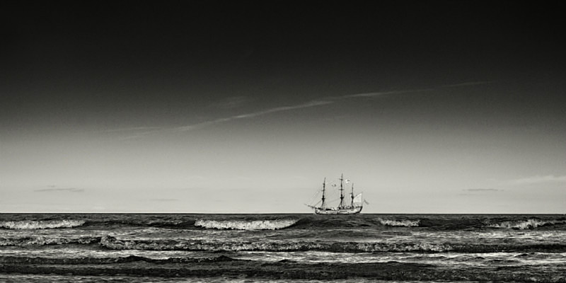 Ship On Rough Seas