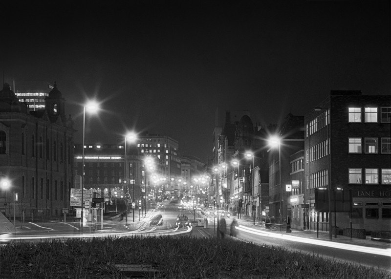 Leeds From Westgate - Night Exposures