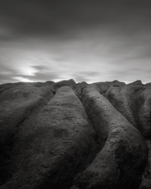 Armscliffe Crag rocks in lower wharfedale near north rigton