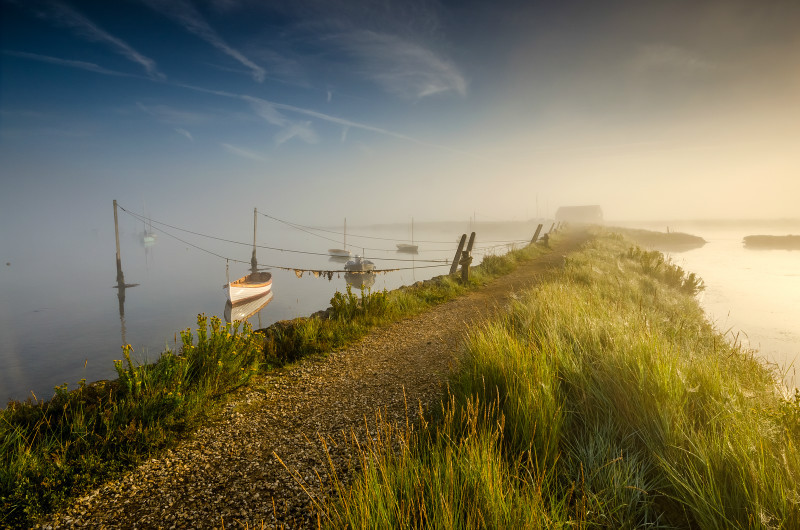 z3150 Morning Mists of Newtown - Yarmouth to West Cowes inc Newtown