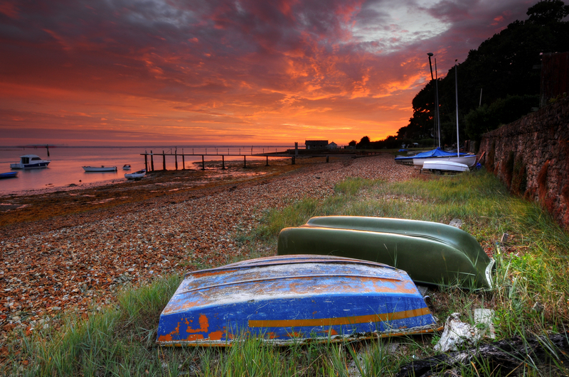 z2021 Fishbourne at Sunrise - East Cowes to Ryde inc Haventstreet, Ashey, Wooton & Binstead